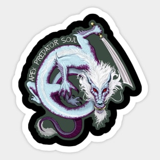 Apex predator soul - dragon awaken Sticker